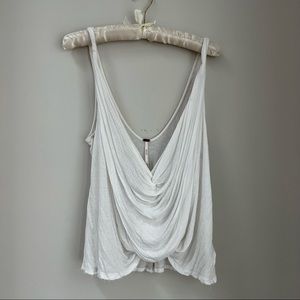 Free People Cream Tank